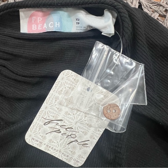 Free People FP Beach Black Dress size XS - Picture 11 of 11